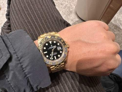 롤렉스 GMT-마스터 2 40mm 126718GRNR 블랙 쥬빌리