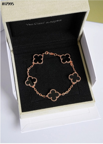 🔆 [Van Cleefs & Arpels] 반클리프&에펠 알함브라 브레이슬릿 블랙 🔆 #17995