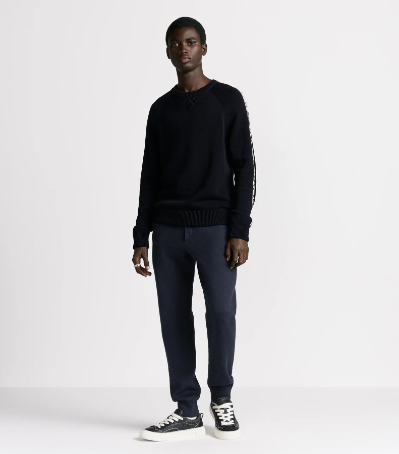 #디올 24fw 오블리크 인서트 니트 스웨터 (특가)