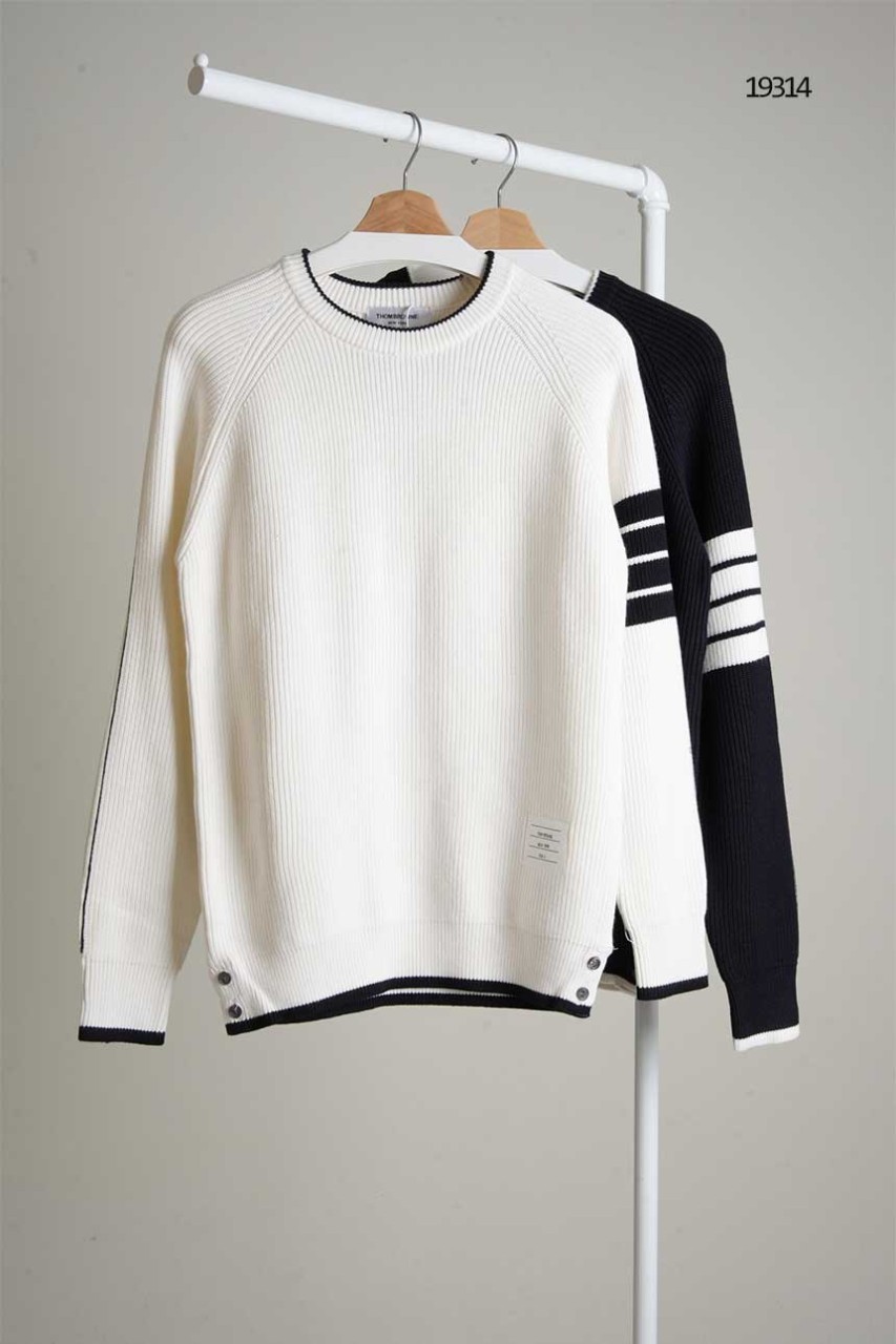 🔆 [THOM BROWNE] 톰브라운 남성 4바 울 니트 🔆 (특가)