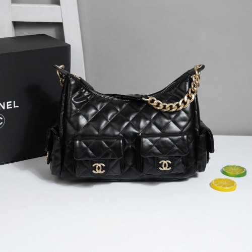 #샤넬 25c 크루즈 호보백 블랙