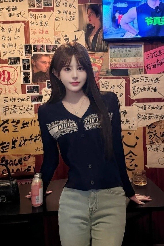 디V 오블리크 자가드 가디건 (특가)