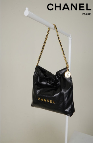 🔆 [CHANEL] 샤넬 22 핸드백 블랙 금장 미듐🔆