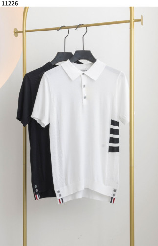 #톰브라운 [Thom Browne] 톰브라운 사선 쿨니트 카라 티셔츠 신상입고💢 #상의 #니트 #11226