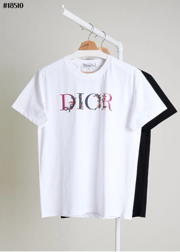 🔆 [DIOR] 크리스찬 디올 옴므 플라워 로고 숏 슬리브 그래픽 티셔츠 🔆