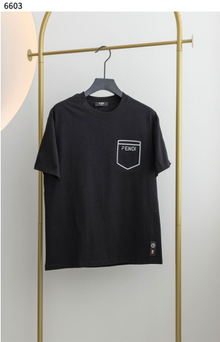 #펜디 [FENDI] 화이트 라인 포켓 티셔츠 세일💢💢💢 #상의 #티셔츠 #6603