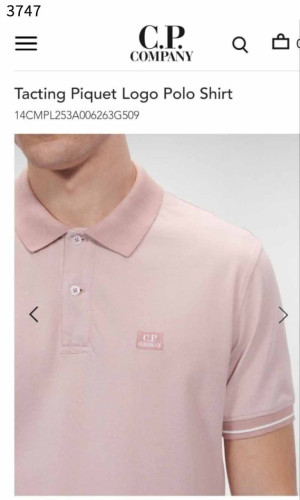 #씨피컴퍼니 [C.P company] 택팅피케이 로고폴로셔츠 단가인하💢 #테크 #상의 #티셔츠 #3747
