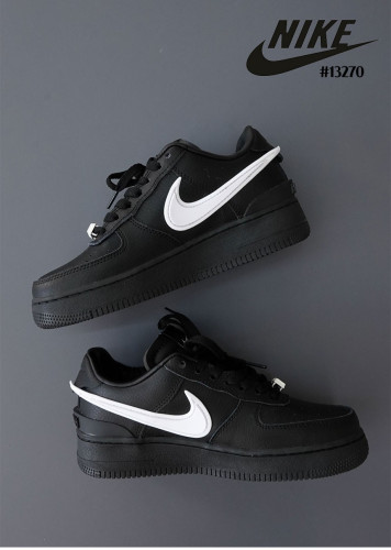 🔆[NIKE] 나이키 X 엠부쉬 에어포스 1 로우 SP 블랙 🔆