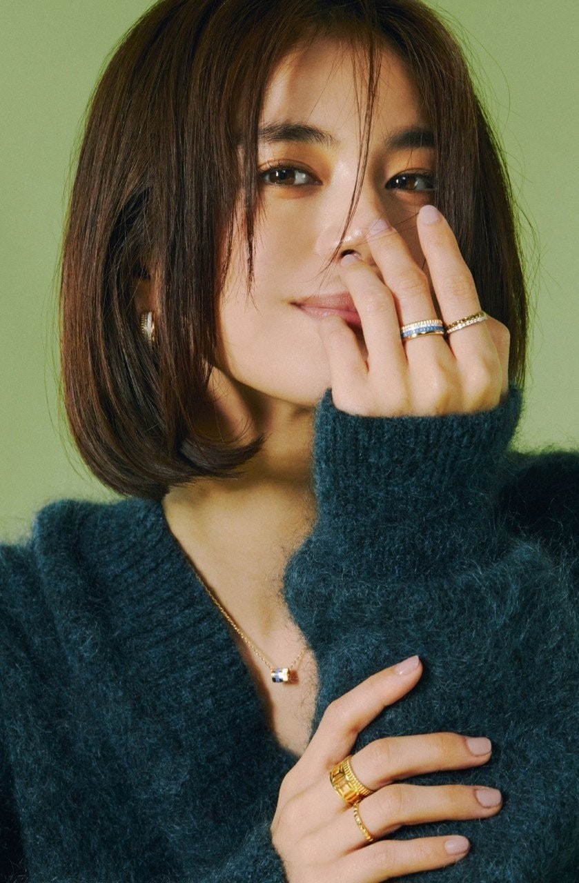 💕 부** 콰트로 블루 에디션 링 펜던트 목걸이✔수입최고급