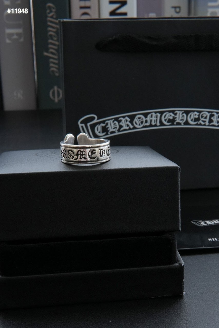 💕 크* 스크롤 라벨 링 반지