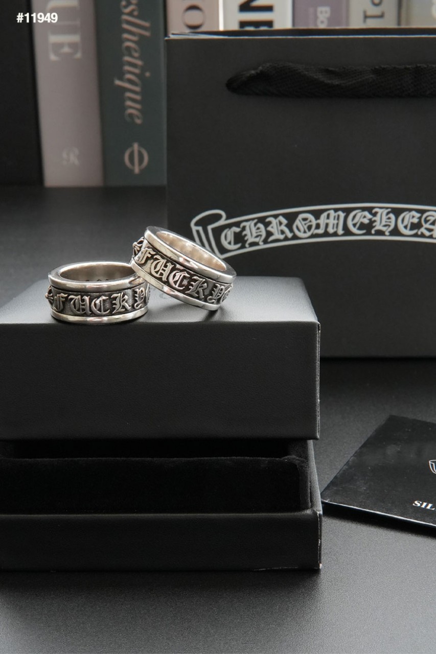 🔆 [Chrome Herts] 크롬하츠 퍽 유스 피너 링 반지 🔆