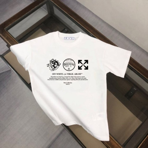 💕 오* 모던 로고 레더 반팔티