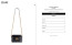 #발렌시아가 [BALENCIAGA] 여성 모나코 Xs 카메라 백 블랙 신상입고💢 #가방 #10142