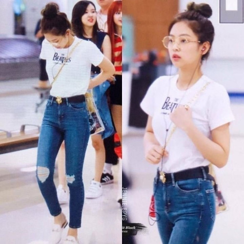 💕 꼼* 비틀즈 콜라보 라운드 반팔티