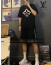 💕 루* 시그니처 앞뒤 패턴로고 반팔티셔츠