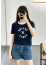 💕 셀** 25 트리옹프 체인 블라종 로고 반팔티셔츠 - 수입