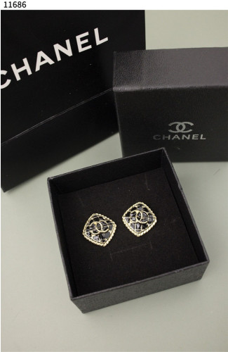 #샤넬 [Chanel] 스퀘어 트위드 블랙 귀걸이 신상입고💢 #귀걸이 #11686