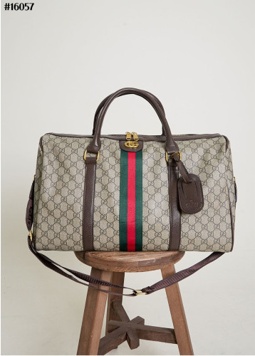 🔆 [GUCCI] 구찌 샤보이 GG 웹 더플백 🔆