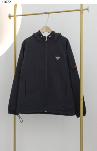 #프라다 [PRADA] 프라다 스트레치 테크니컬 패브릭 자켓 신상입고💢 #상의 #자켓  #11672