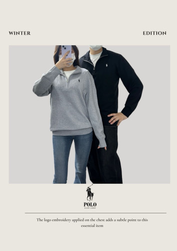 <PL 반집업 카라 니트>