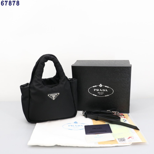 👹프*다 삼각로고 패딩 토트백 미니👹