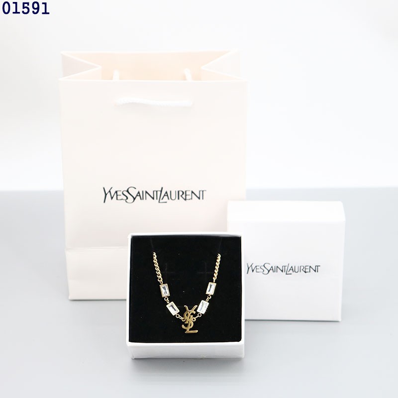 👹입*로랑 YSL 크리스탈 골드 팔찌👹