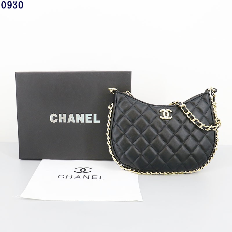 👹샤* 트렌디 램스킨 체인 어라운드 호보백👹