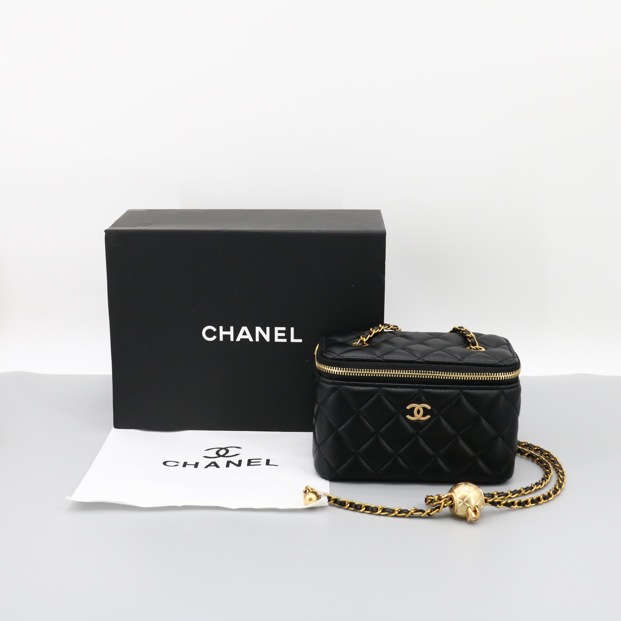 👹샤* 골드볼 코스메틱 베니티백👹