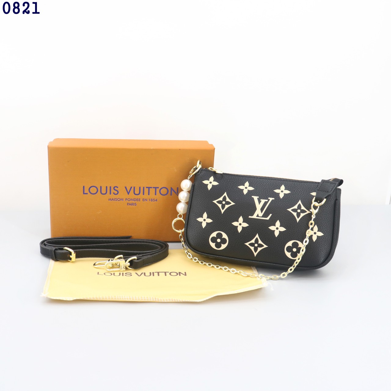 👹루이*통 미니 포쉐트 숄더백 블랙👹