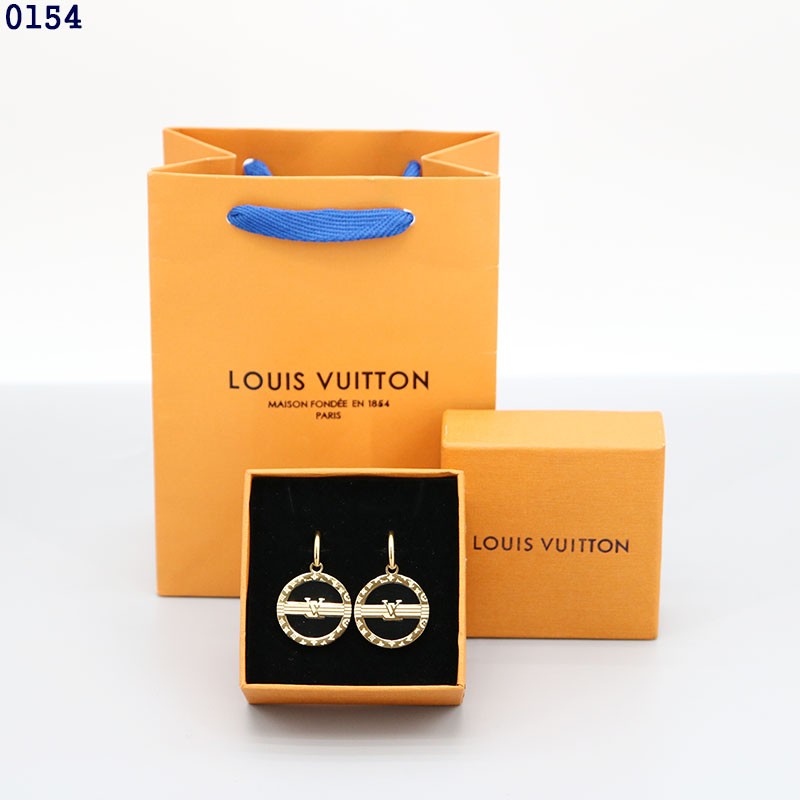 👹루*통 라운드 LV 블랙 골드 이어링👹