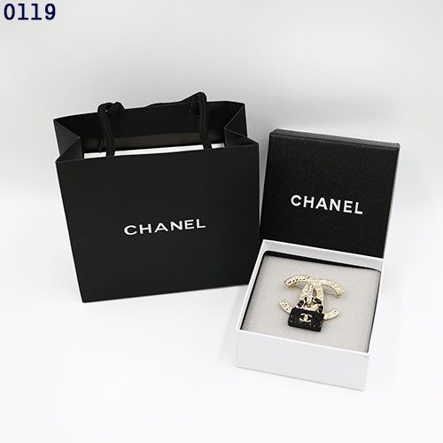 👹샤* 메탈 클래식 핸드백 로고 브로치👹