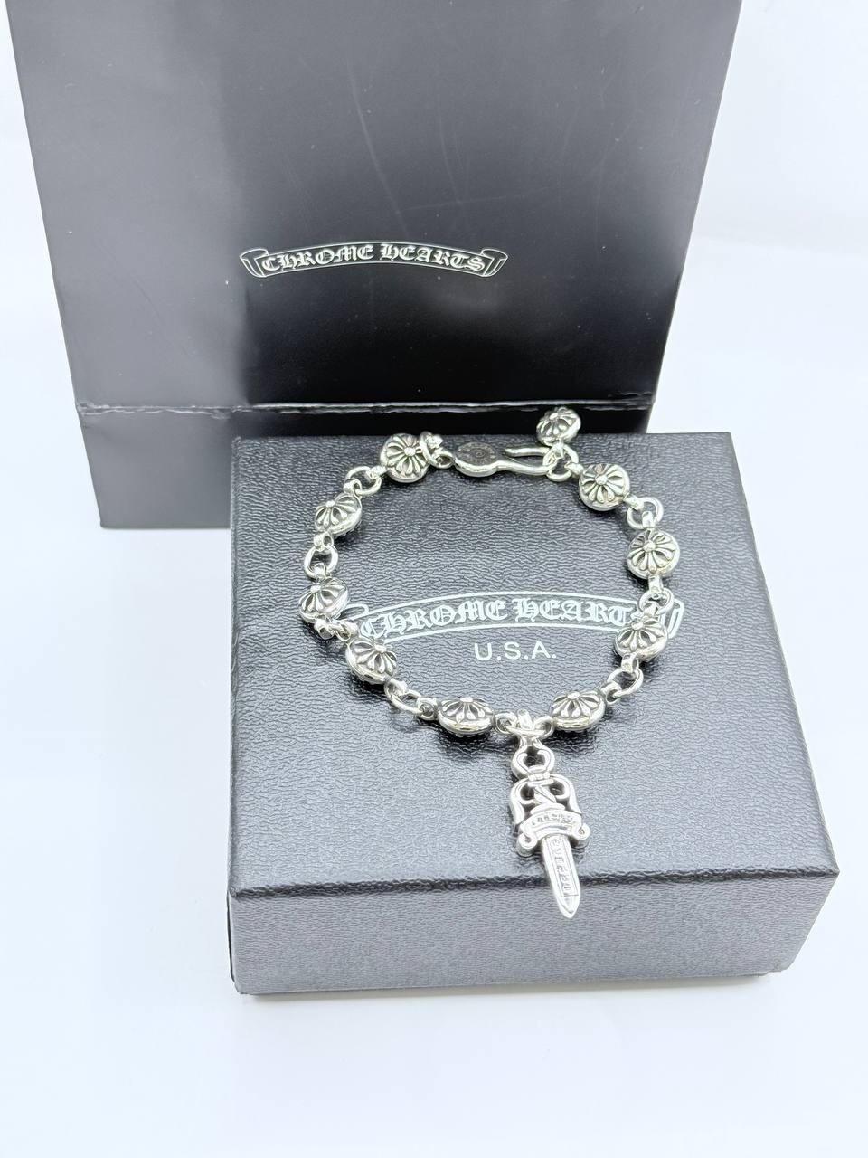 크롬하츠 실버 대거 팔찌