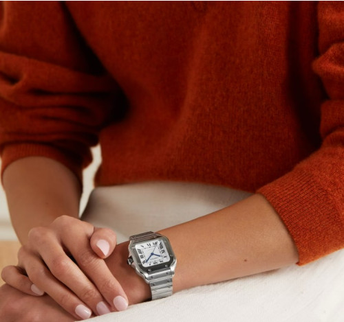 까르띠에 산토스 오토매틱 35mm 미디움