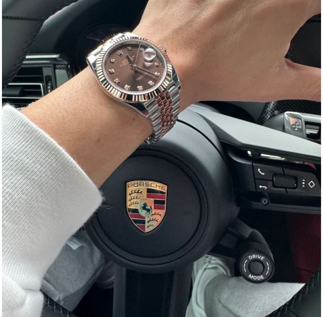 롤렉스 데이트저스트 41mm 126331 초콜릿 다이아 셋팅 쥬빌리