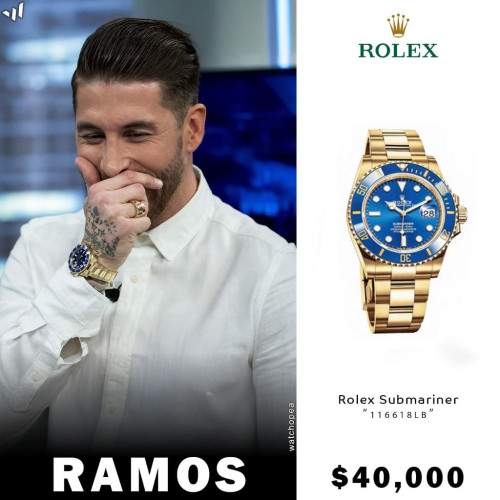 로렉스 서브마리너 청판 금장 RO33