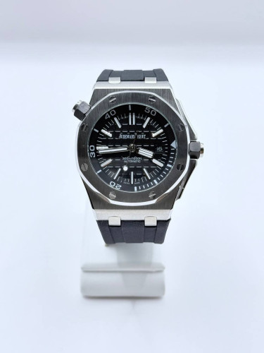 오데마피게 로얄오크 오프쇼어 다이버 15710 블랙다이얼 블랙러버