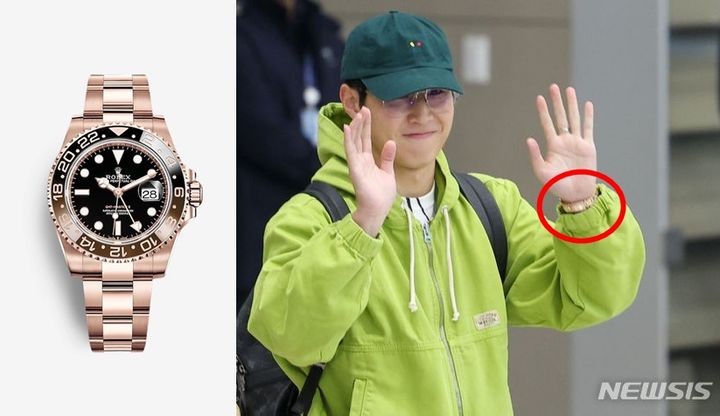 롤렉스(Rolex) | 롤렉스 GMT마스터2 루트비어 금통 23년 이강인 시계