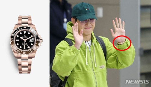 롤렉스(Rolex) | 롤렉스 GMT마스터2 루트비어 금통 23년 이강인 시계