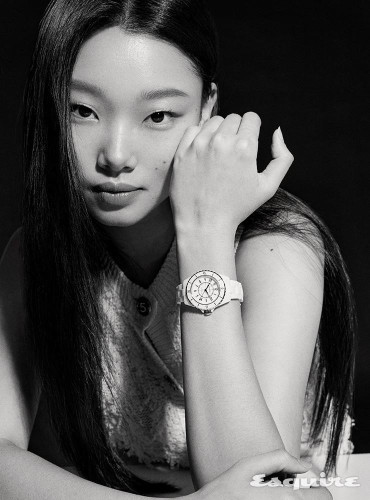 샤넬 J12 화이트 쿼츠 숫자판