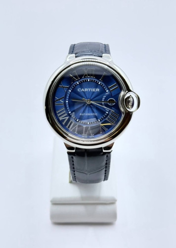 까르띠에시 계발롱 블루 오토가죽