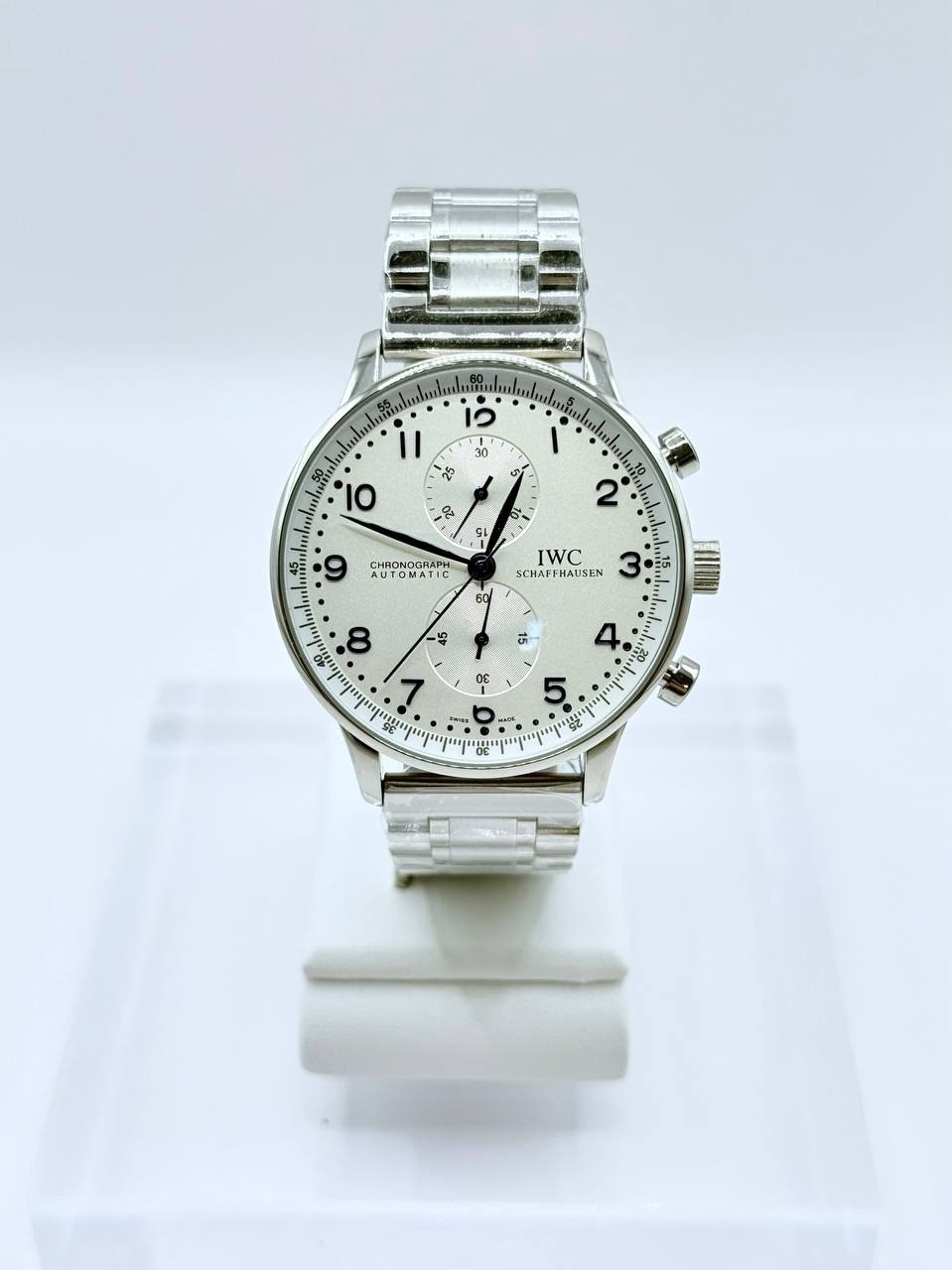  샤프하우젠 포르투기저 화이트다이얼 WC04