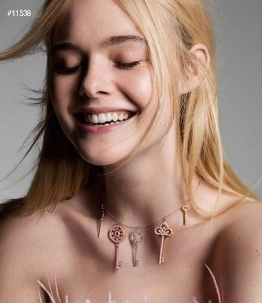 🔆 [TIFFANY & CO] 티파니앤코 페탈 키 펜던트 네크리스 실버 목걸이 🔆