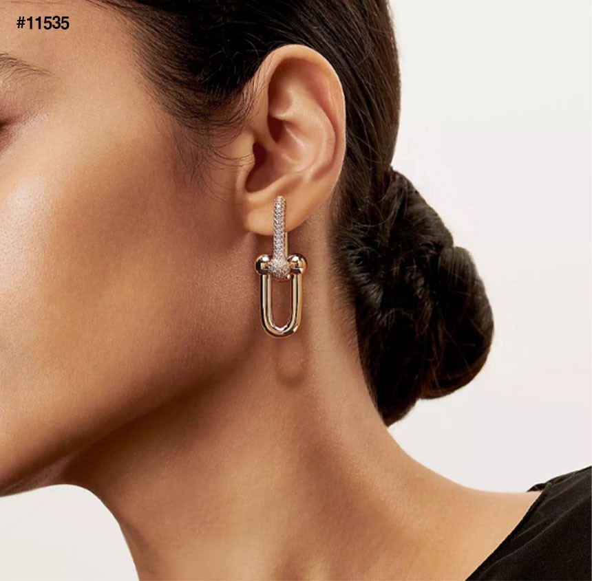 🔆 [TIFFANY & CO] 티파니앤코 링크 이어링 귀걸이 🔆