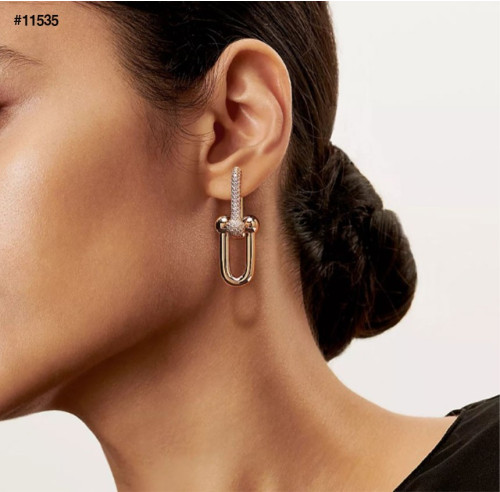 🔆 [TIFFANY & CO] 티파니앤코 링크 이어링 귀걸이 🔆