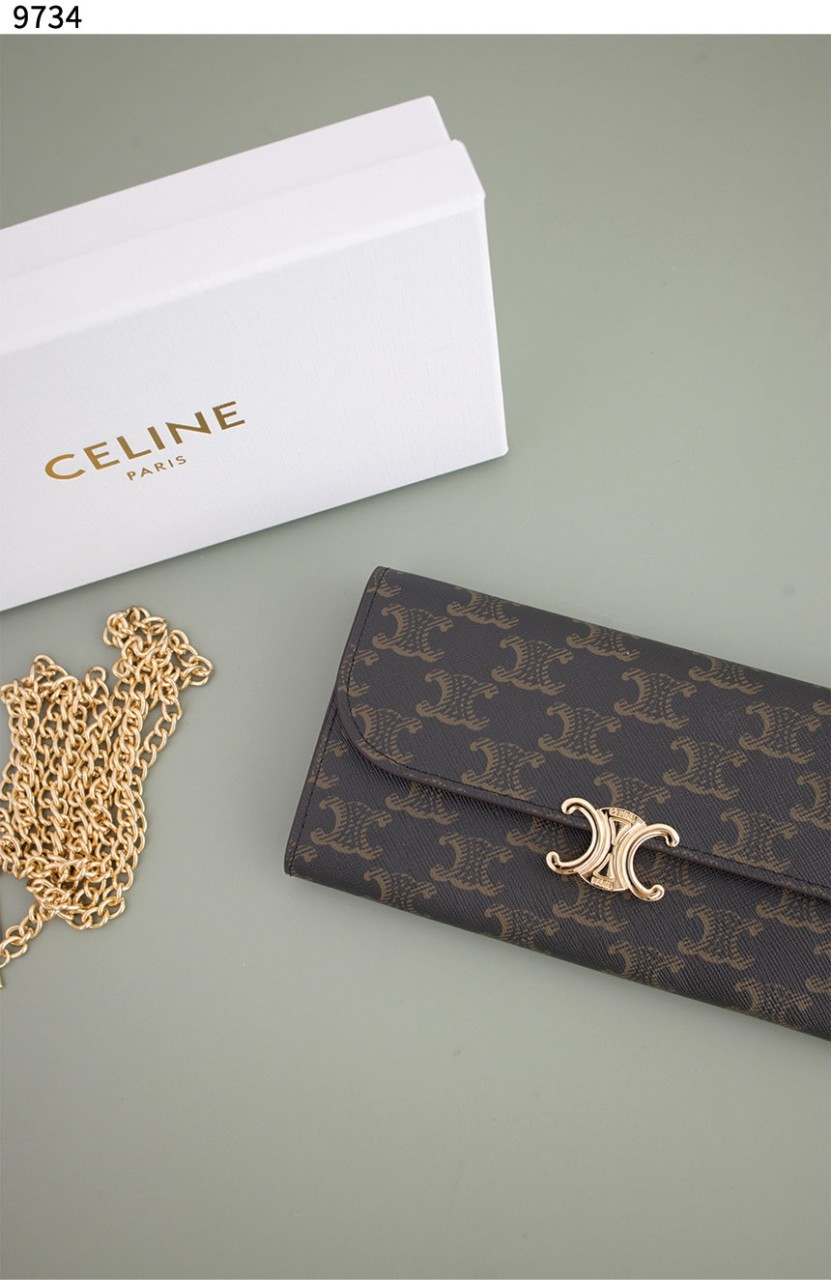 #셀린느 [CELINE] 셀린느 라지 트리옹프 지갑 신상입고💢 #지갑 #9734