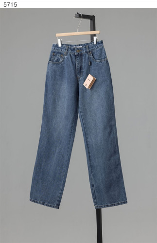 #미우미우 [MIU MIU]  여성 일자핏 데님진 세일💢💢💢 #하의 #팬츠 #5715