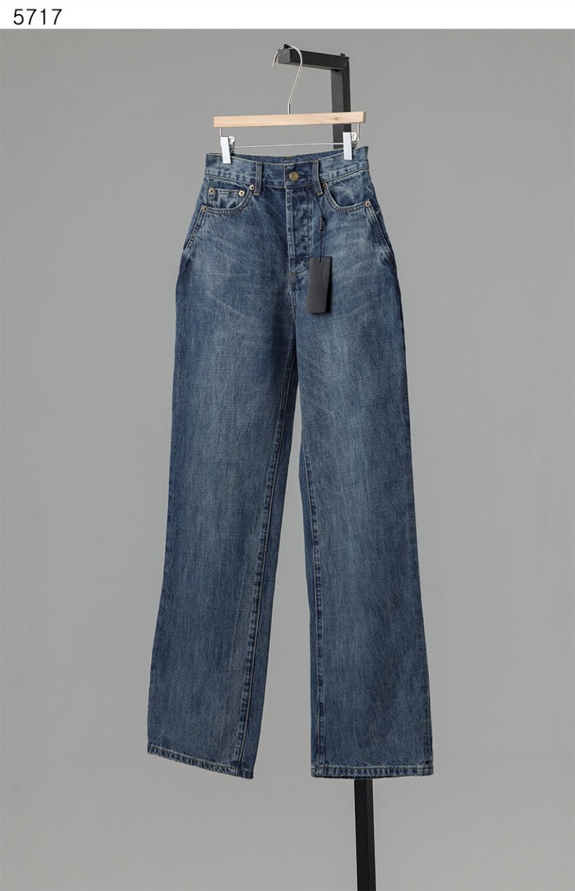 #입생로랑 [YSL]  세미 와이드 데님진 세일💢💢💢 #하의 #팬츠 #5717