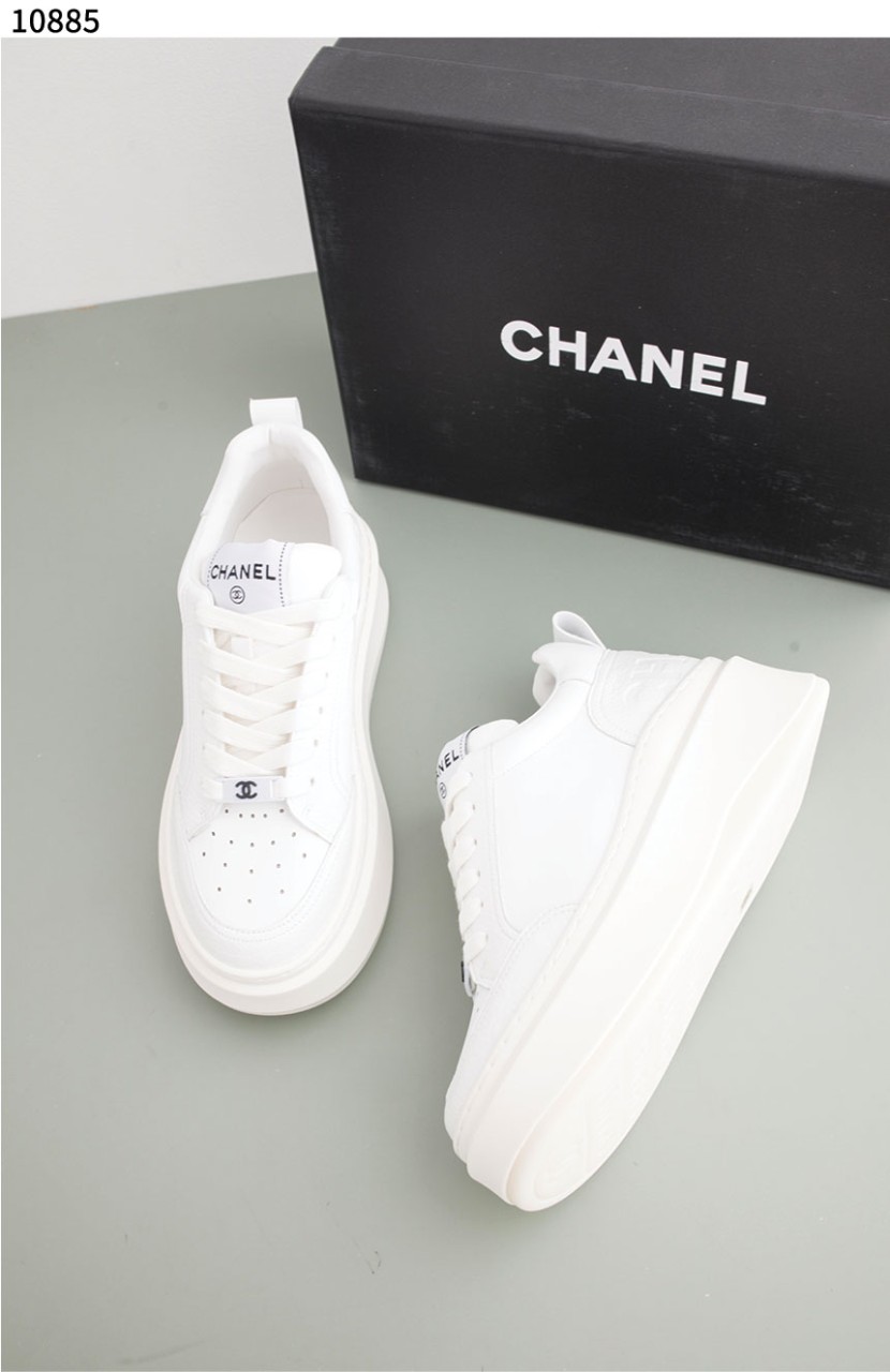 #샤넬 [Chanel] 샤넬 오버솔 화이트 스니커즈 신상입고💢 #신발 #10885