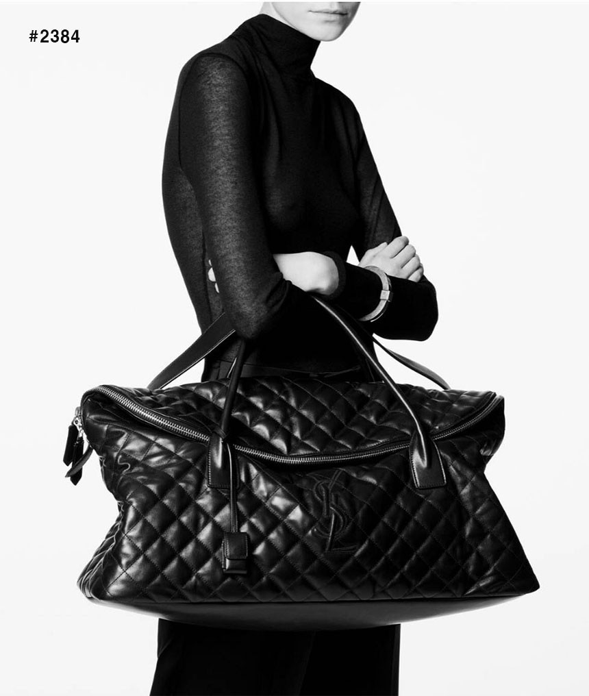 🍀 [SAINT LAURENT] 생로랑 퀼트 ES GIANT 트래블 토트백 🍀