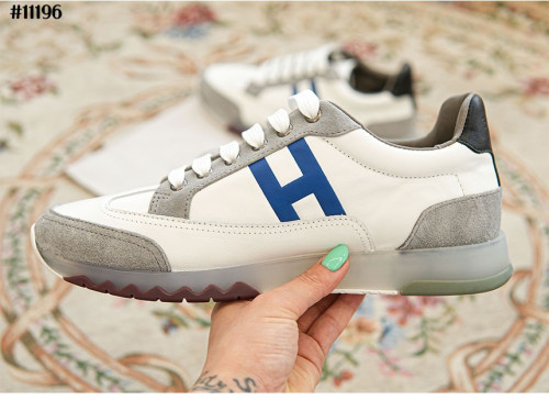 🔆 [HERMES] 에르메스 트레일 카프스킨 블랙탭 스니커즈 🔆